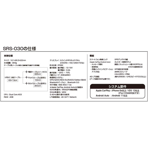 スマートライドモニター AIO-6 LTE