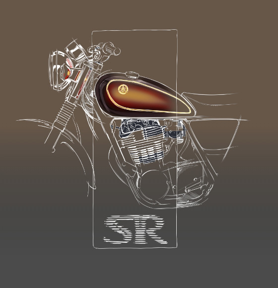 RY3008 デザインTシャツ SR