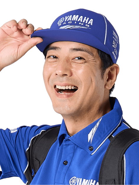 ファクトリーキャップ：着用イメージ