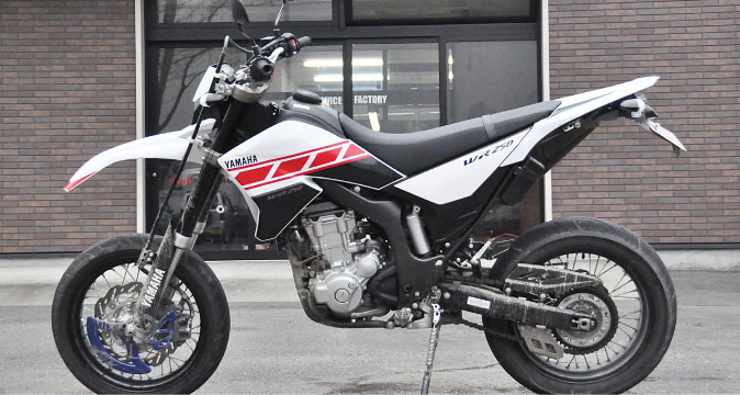 比較2 メンテナンス前／WR250X：写真